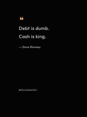 Dave Ramsey Quotes About Debt