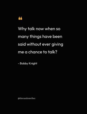 Funny Bobby Knight Quotes