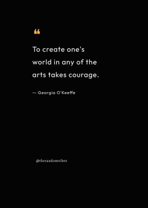 Georgia O'Keeffe Quotes About Art
