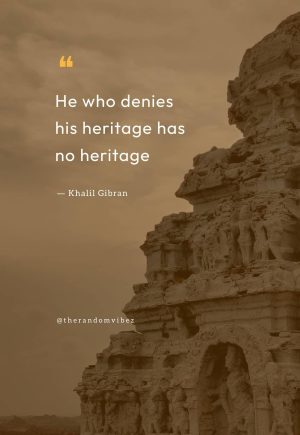 Heritage Quotes Images