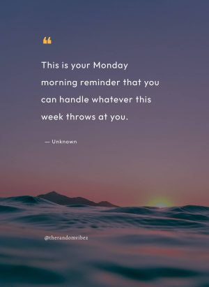 New Week Quotes Monday