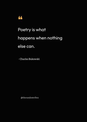 charles bukowski poetry quotes