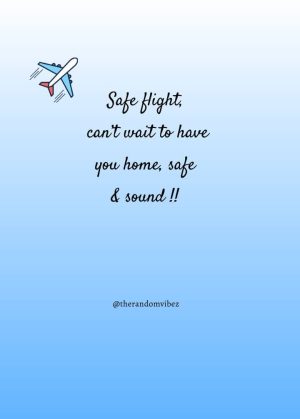 have a safe flight quotes