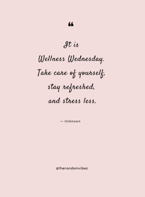 wellness wednesday