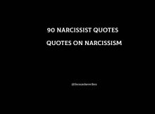 90 Narcissist Quotes — Quotes on Narcissism