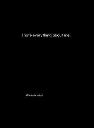 Self hatred Quotes images