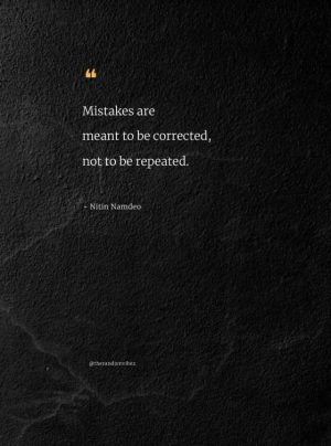 quotes about making mistakes