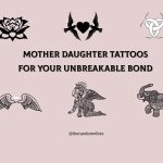 Mother Daughter Tattoos For Your Unbreakable Bond