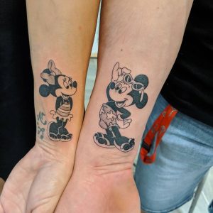 Popular mom daughter tattoos