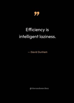 efficiency quotes for work