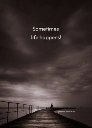 life happens