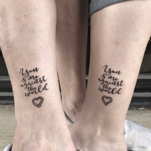 mother daughter tattoos pictures
