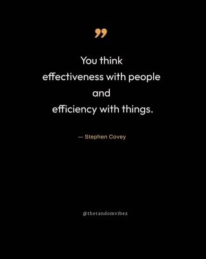 quote of efficiency