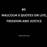 80 Malcolm X Quotes On Life, Freedom And Justice