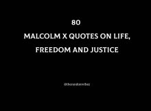 80 Malcolm X Quotes On Life, Freedom And Justice
