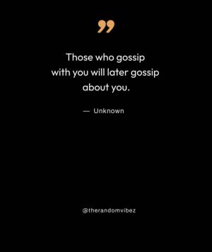 about gossip quotes