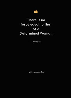 determined woman quotes