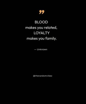 family loyalty quote