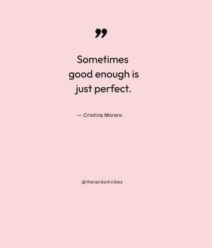 perfection quote