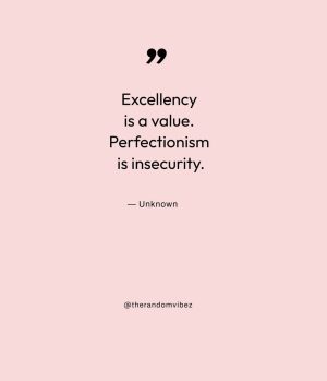 quotes about being perfect