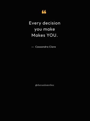 quotes of decision