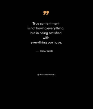 quotes on being content