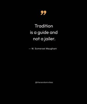 tradition quotes