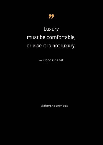 Quotes On Luxury