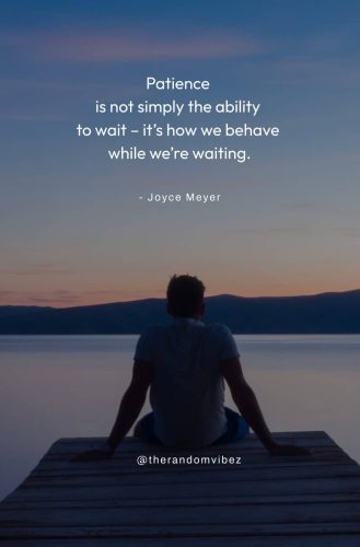 best quote about waiting