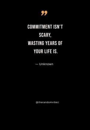 life commitment quotes
