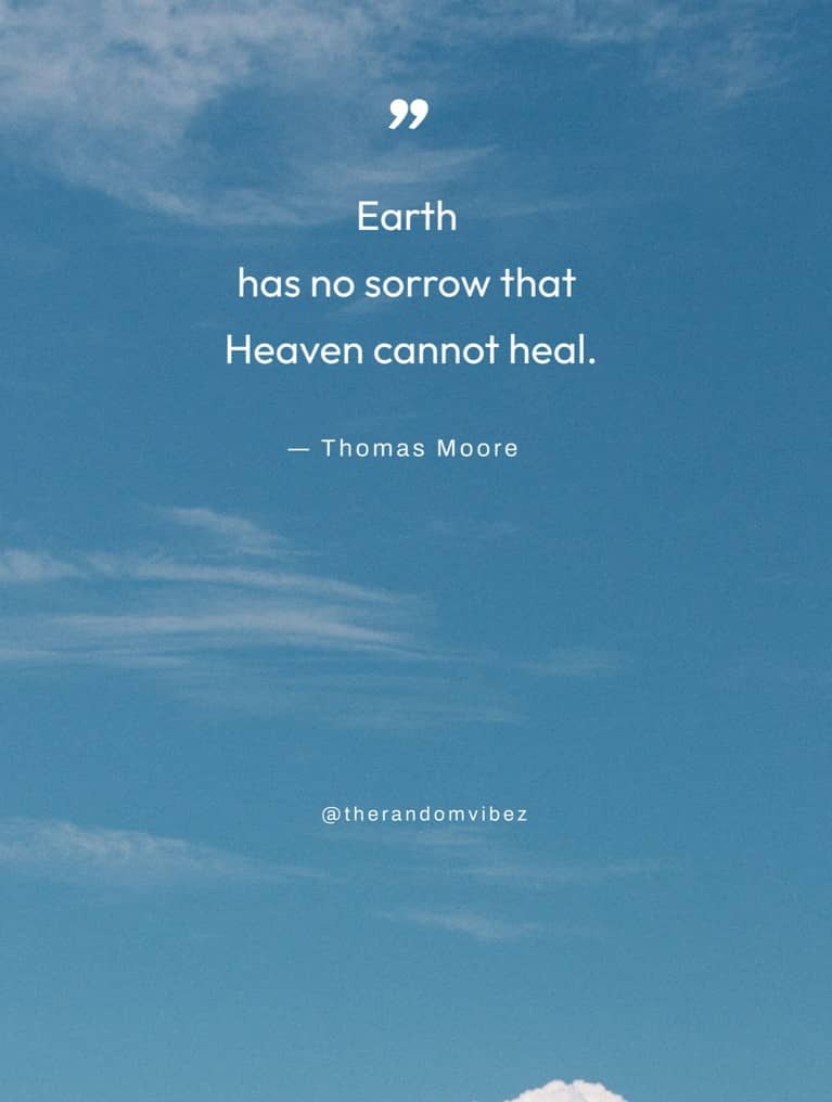 90 Heaven Quotes To Inspire Peace And Kindness The Random Vibez