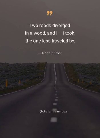 the road less traveled quote