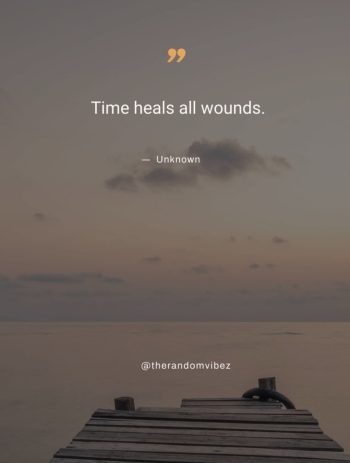 time heals all wounds quote