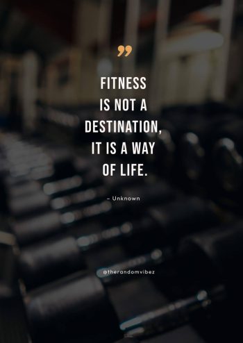 fitness motivation quote
