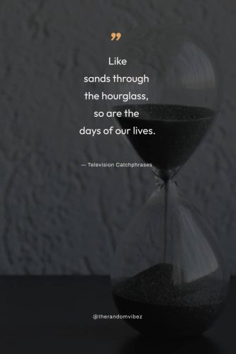 hourglass quotes time