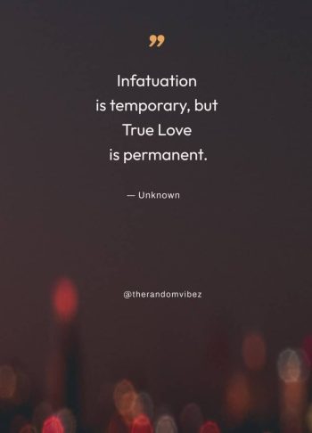infatuated love