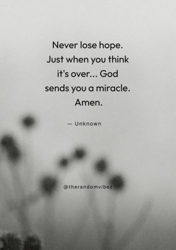 miracle quotes about life