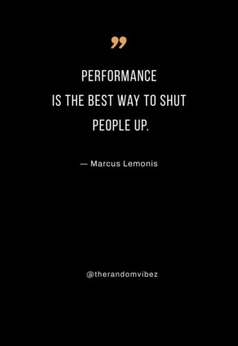 quotation about performance