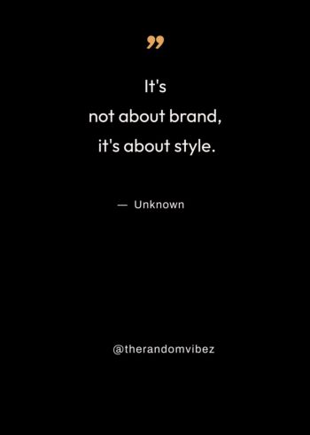 quote about style