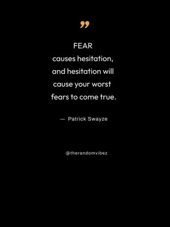 quotes about hesitation