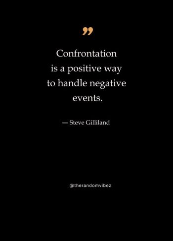 quotes on confrontation