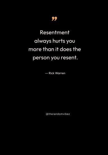 quotes resentment