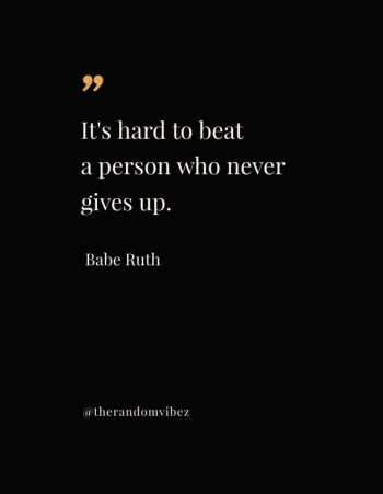 babe ruth quotes