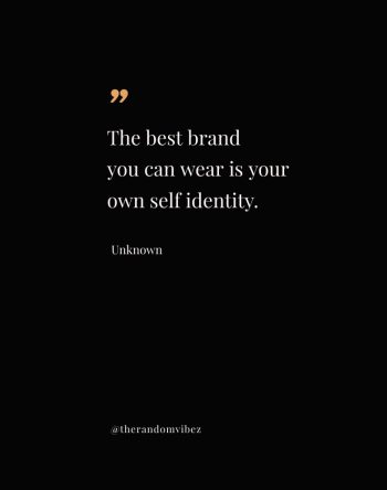 quote about identity