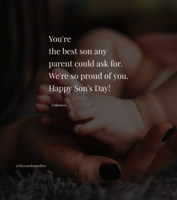 son's day quotes