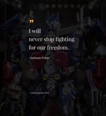 best optimus prime quotes