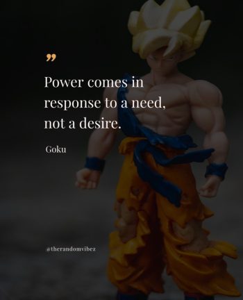 goku quote