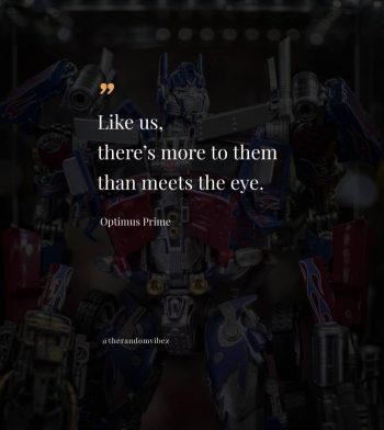 optimus prime quote