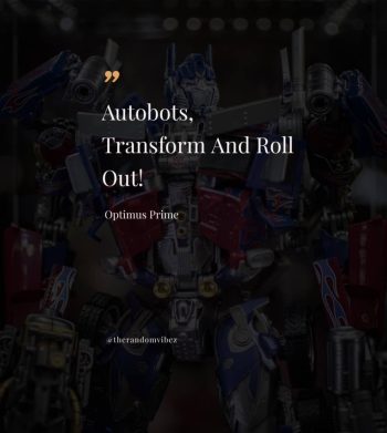 optimus prime quotes