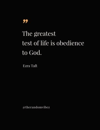 obedience to god quotes